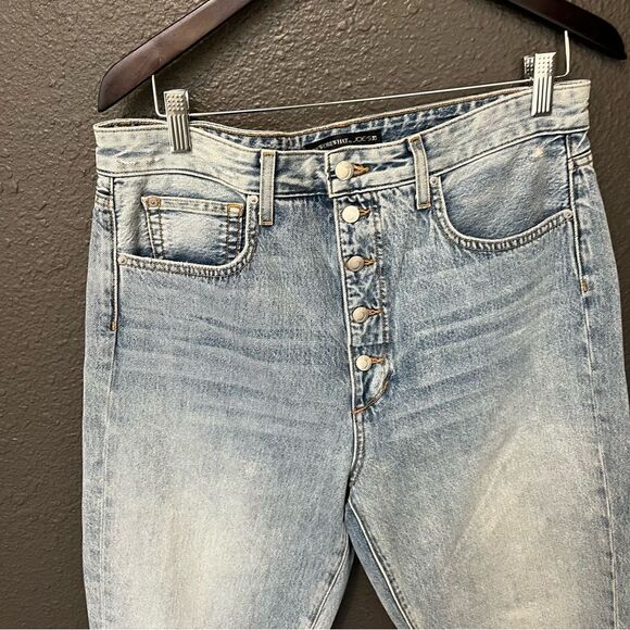 Revolve, Joe Jeans X WeWoreWhat The Danielle High Rise Straight in Light Vintage - Picture 4 of 13